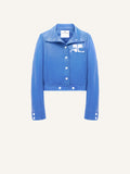 Veste réédition en vinyle - Bleu - Bleu
