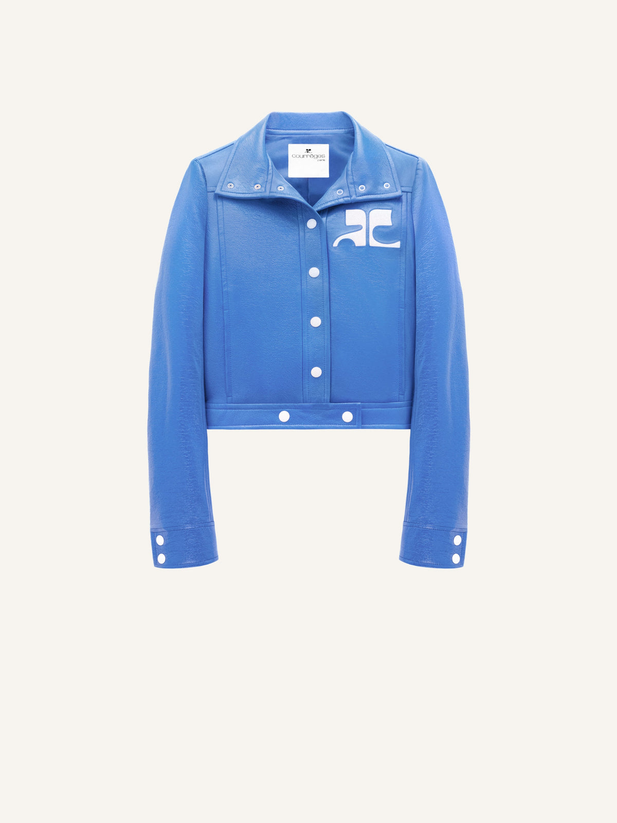 Veste réédition en vinyle - Bleu - Bleu