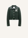 Veste réédition en vinyle - Vert foncé - Vert foncé