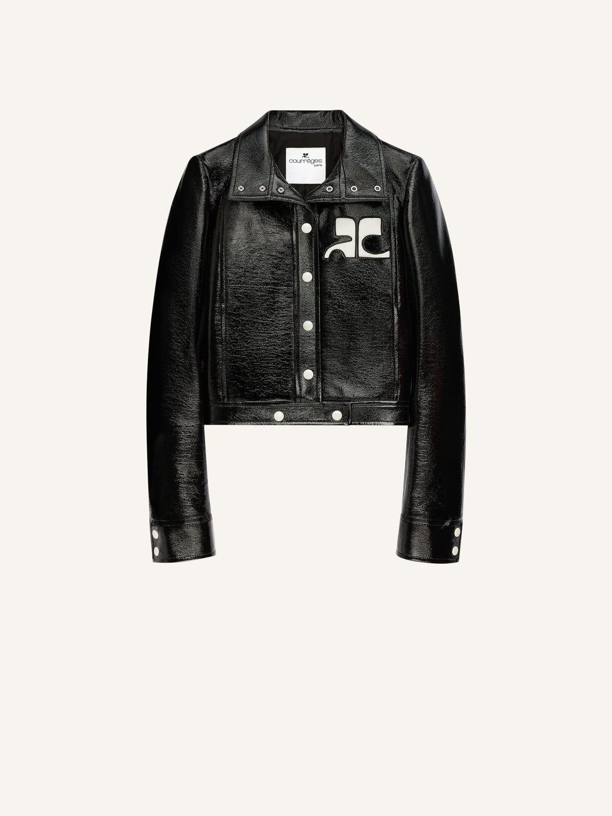 Veste réédition en vinyle - Noir - Noir
