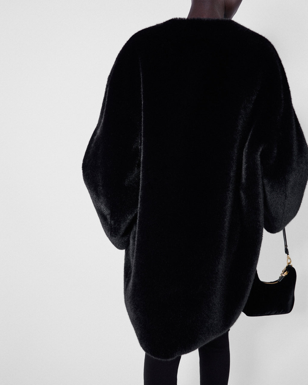 Manteau en Aspen - Noir