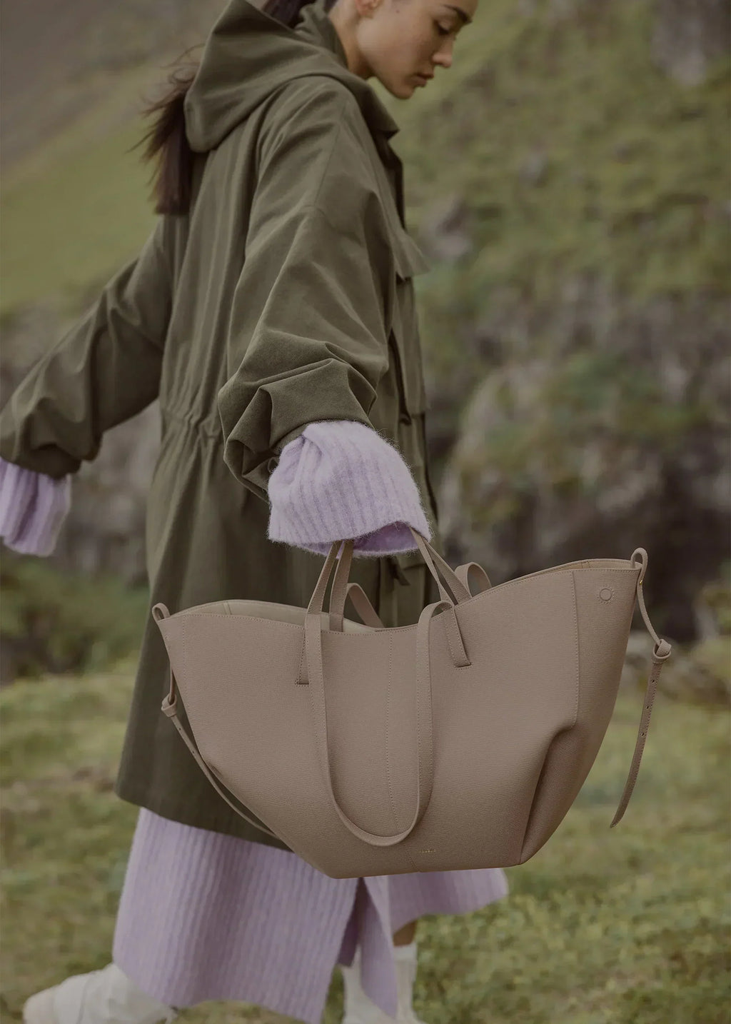 Polène - Cyme - Taupe Grained