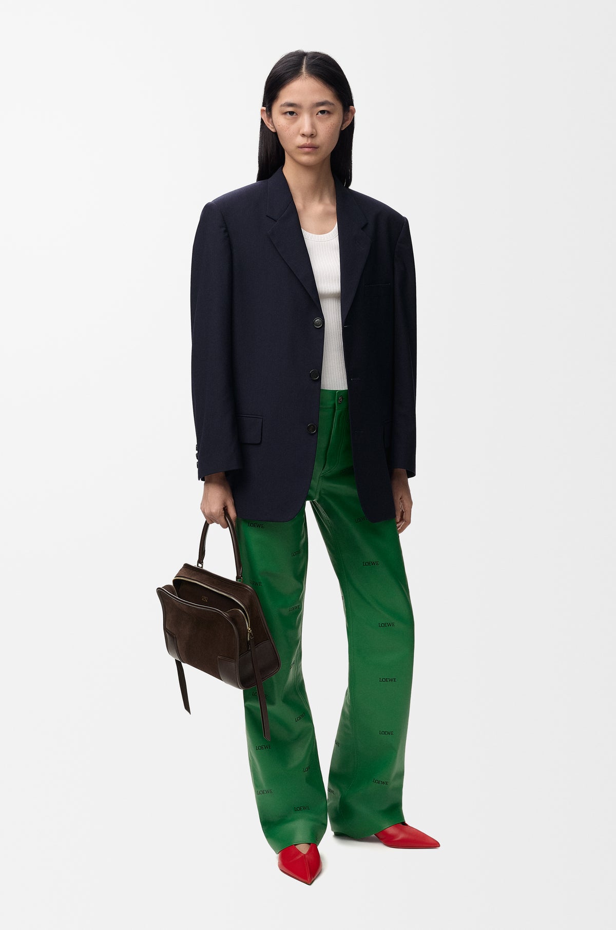 Veste en laine - Bleu marine