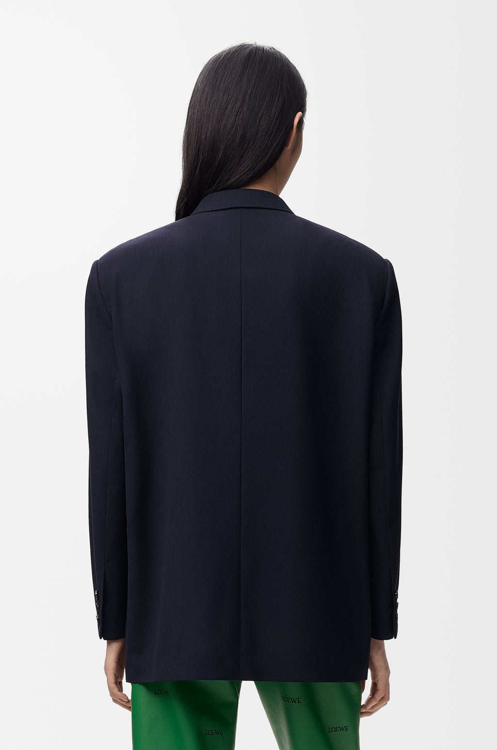 Veste en laine - Bleu marine