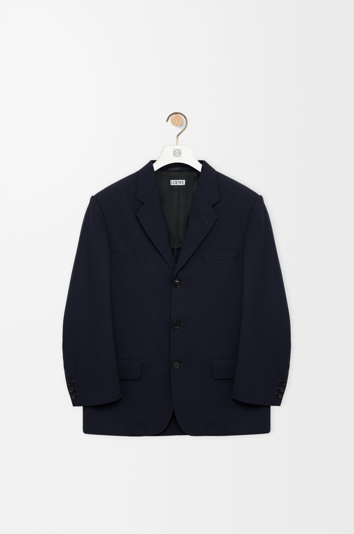Veste en laine - Bleu marine