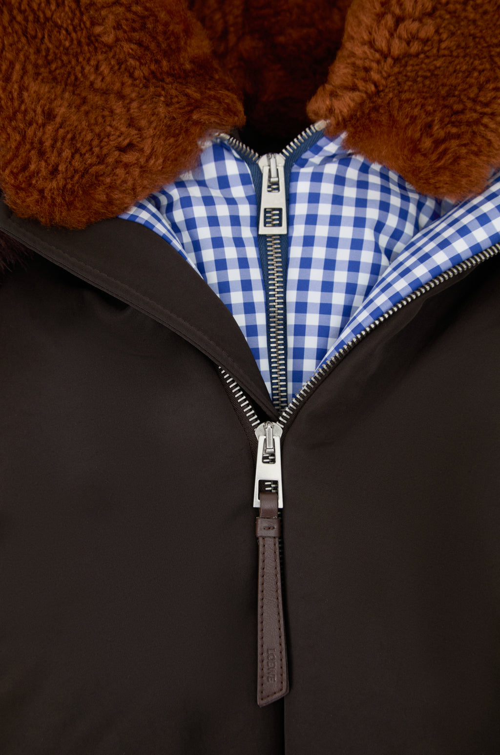 Bomber en tissu technique - Marron