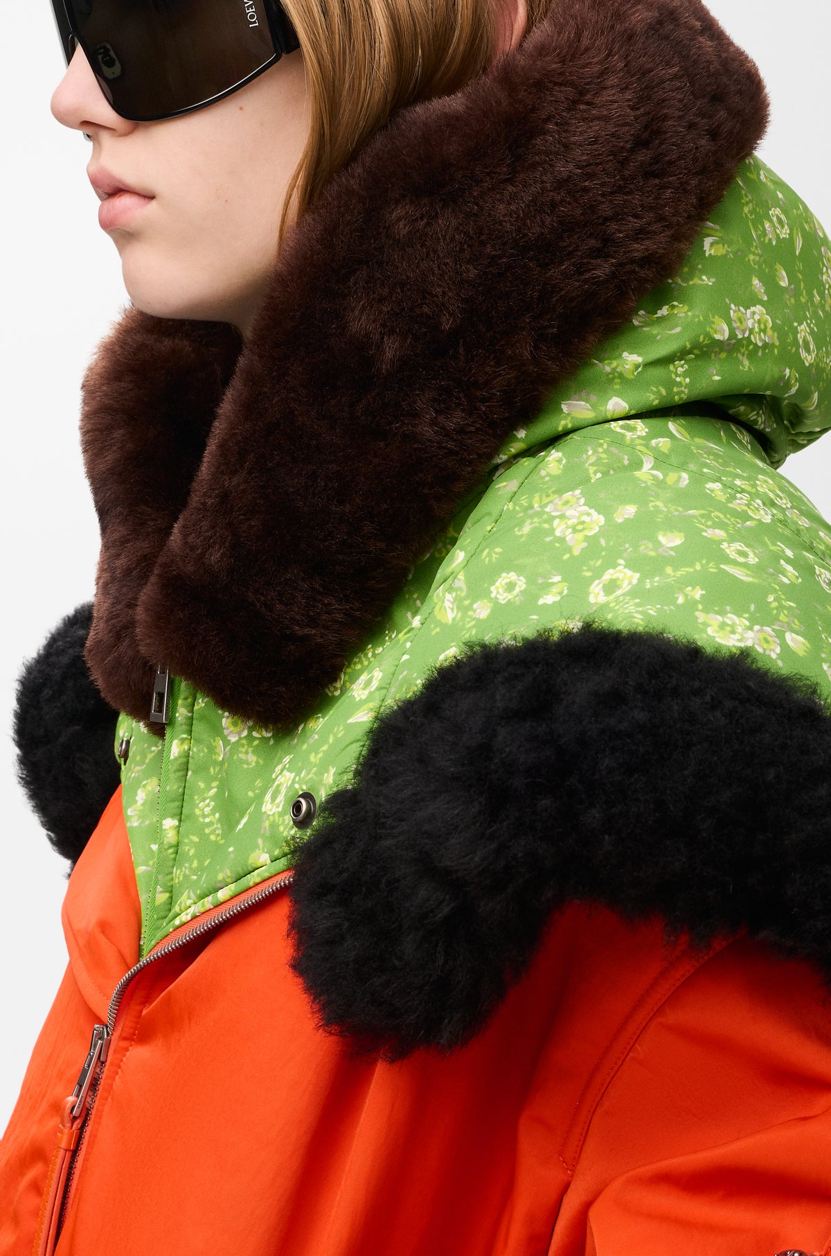 Bomber en tissu technique - Orange