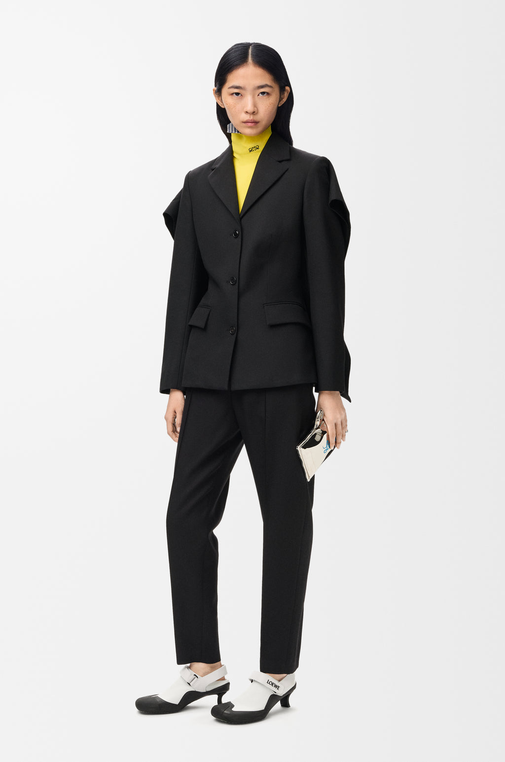 Veste en laine - Noir