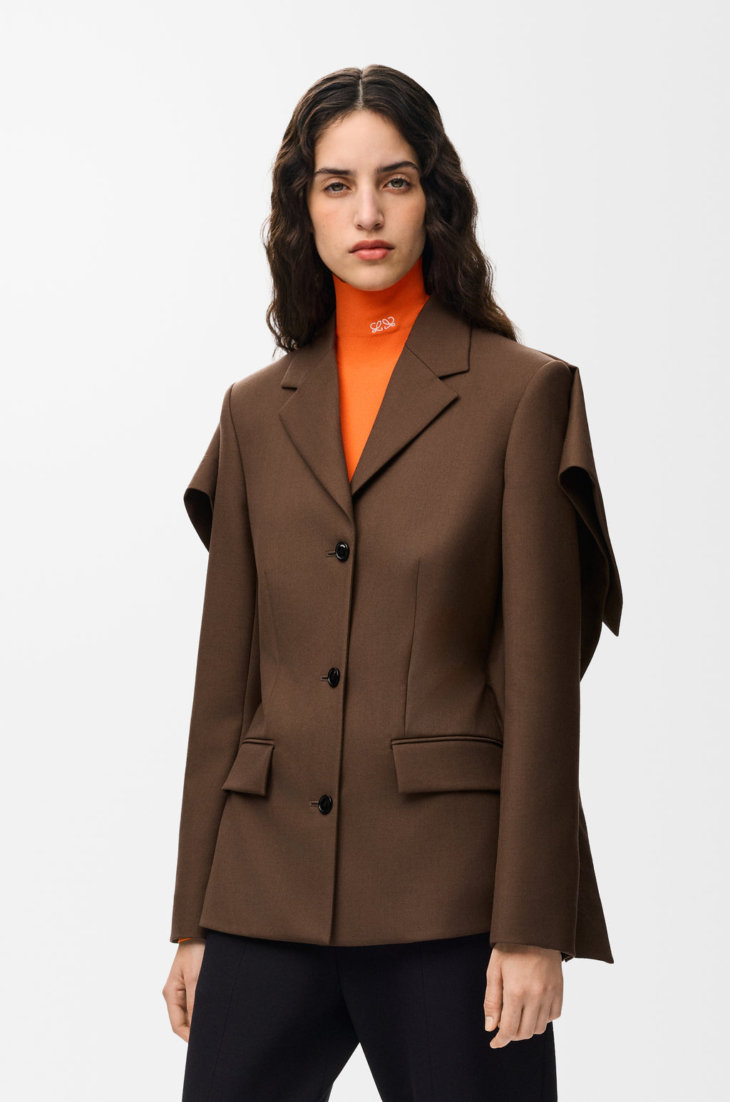 Veste en laine - Marron