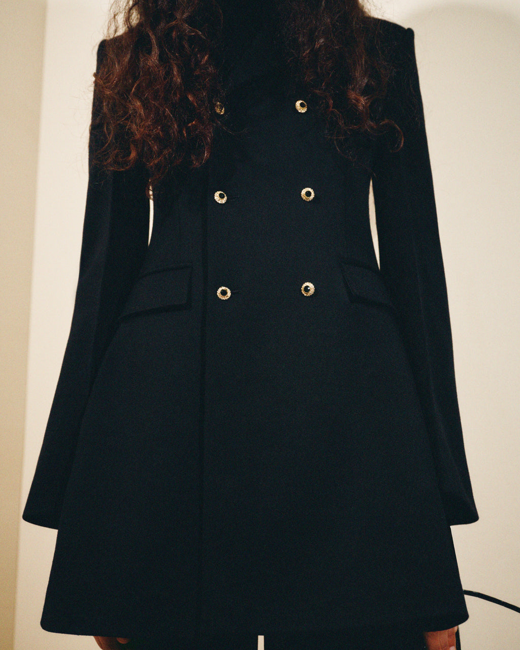 Veste évasée DB - Noir
