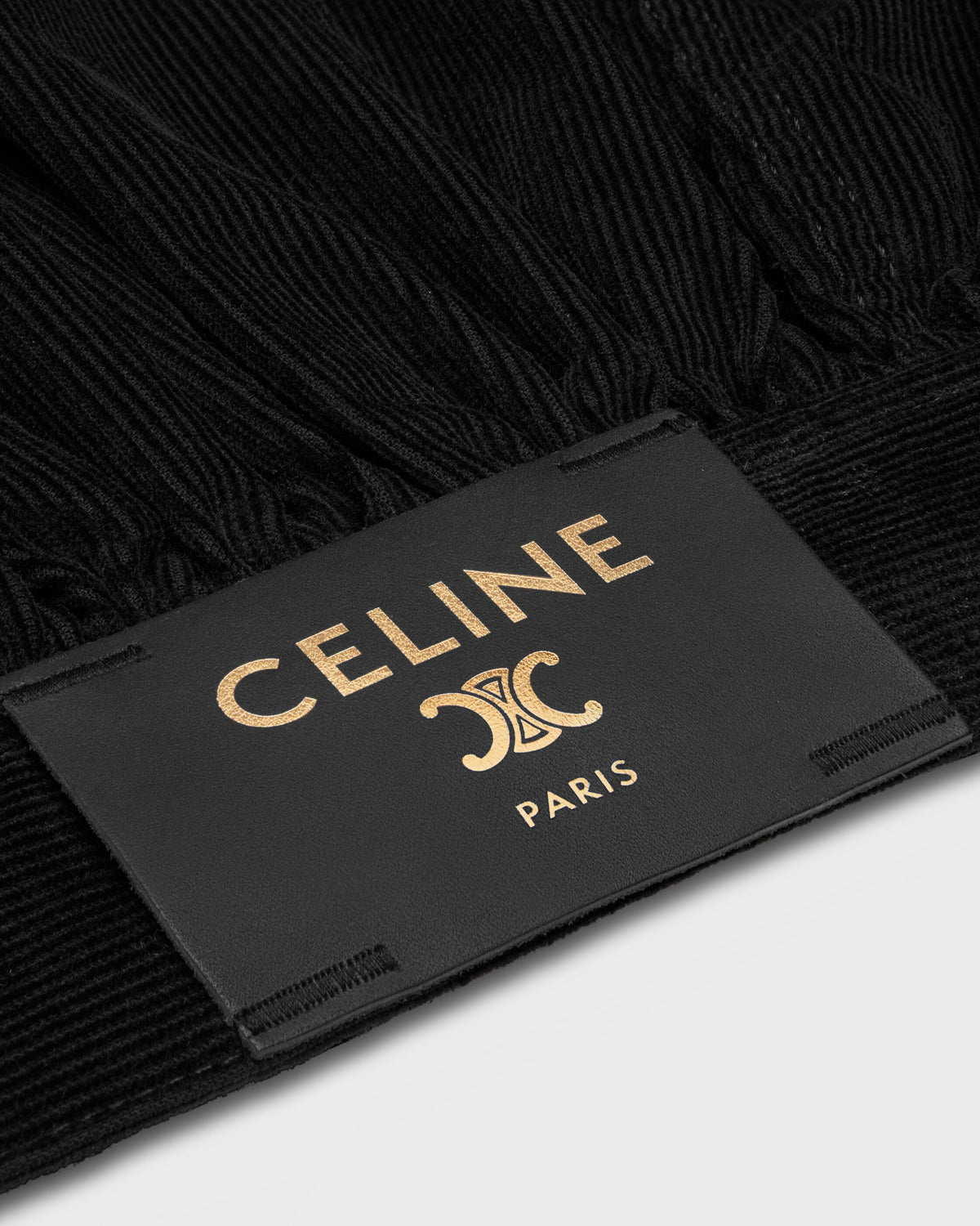 Veste trucker velours côtelé - Noir délavé