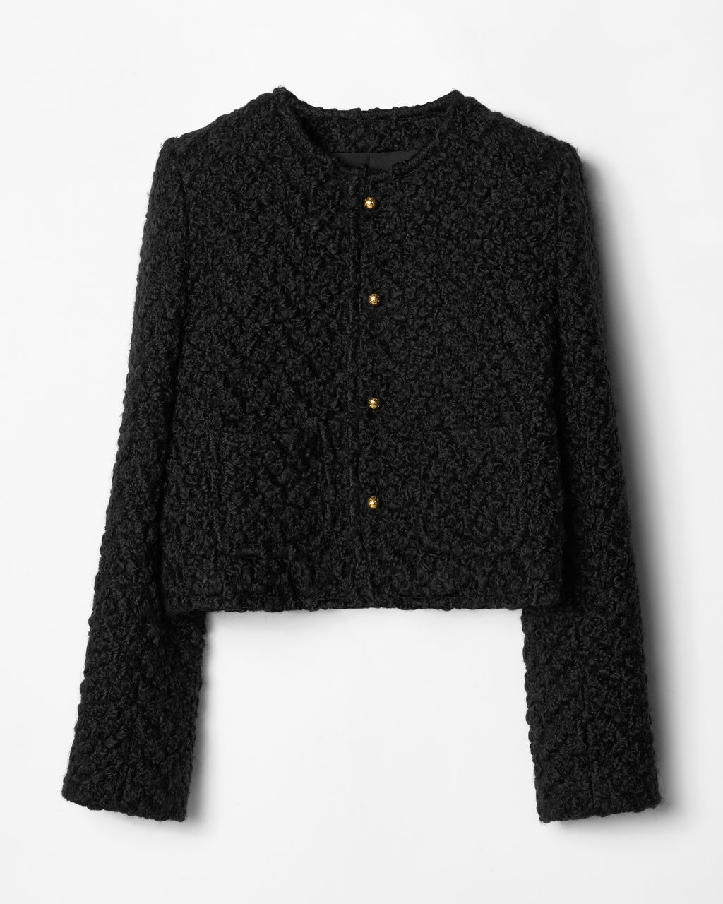 Veste icône laine - Noir