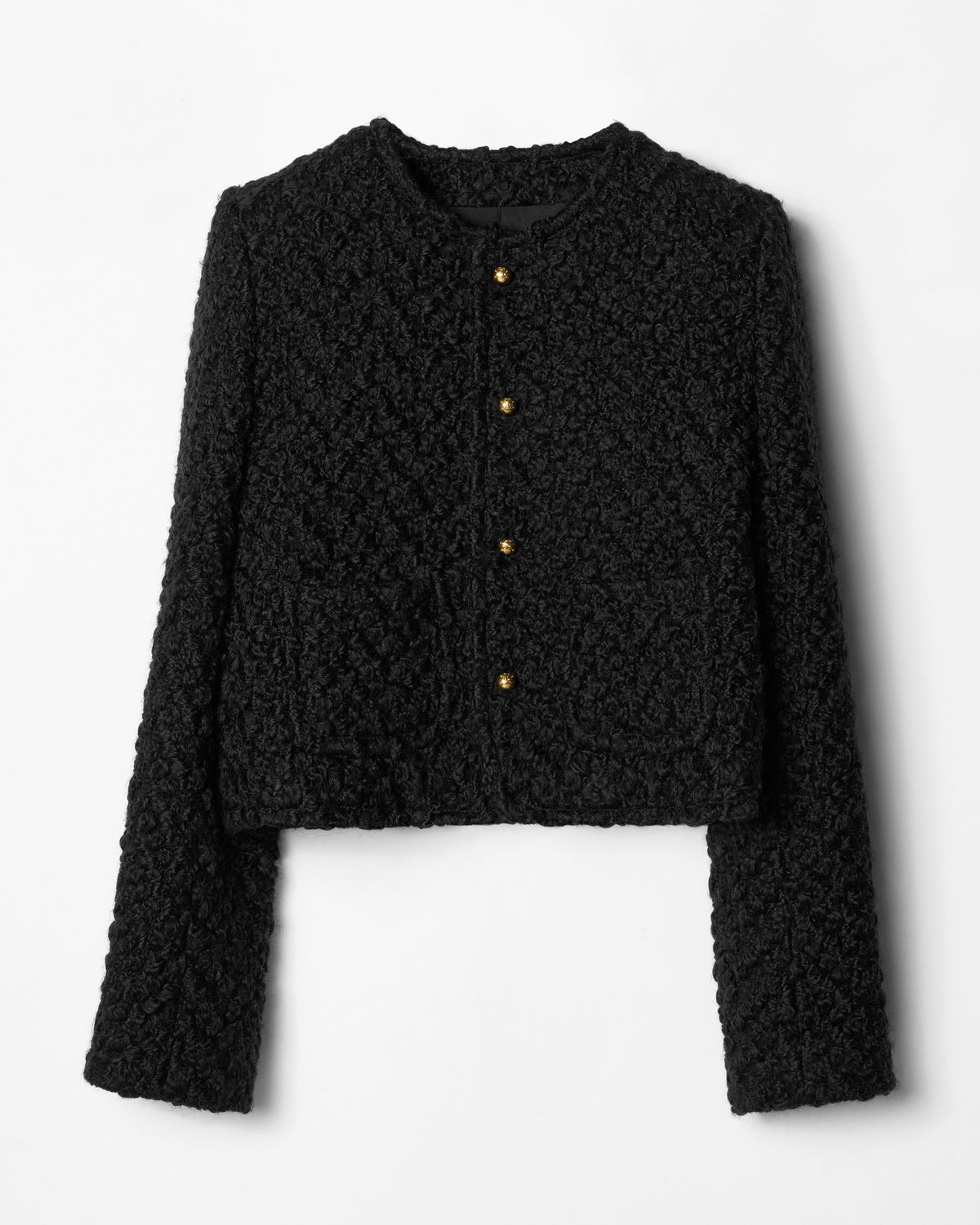 Veste icône laine - Noir