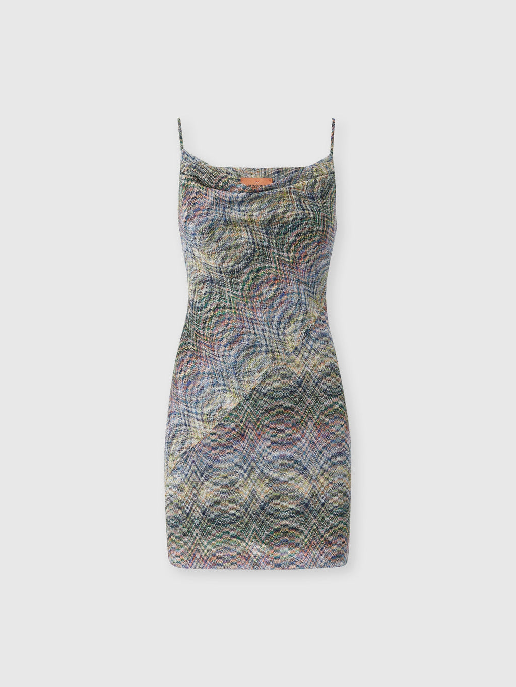 Mini-robe en viscose dégradée