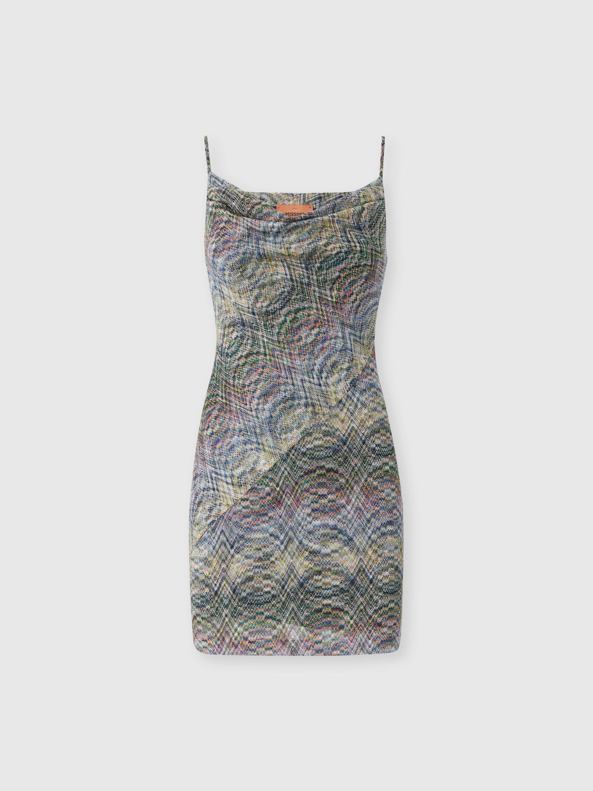Mini-robe en viscose dégradée