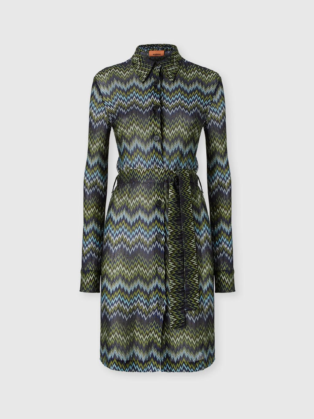 Robe chemisier midi en viscose